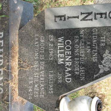 BEHRENS Coenraad Willem 1963-1985