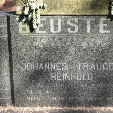 BEUSTER Johannes Traugott Reinhold 1898-1989