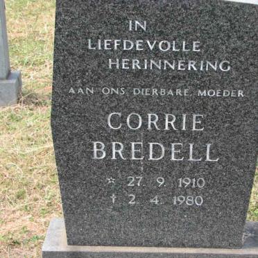 BREDELL Corrie 1910-1980