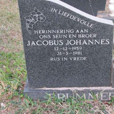BRUMMER Jacobus Johannes 1959-1981