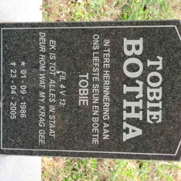BOTHA Tobie  1986-2005