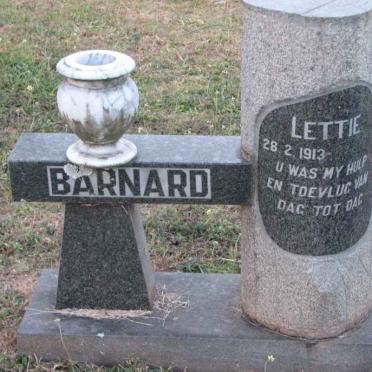 BARNARD Lettie 1913-