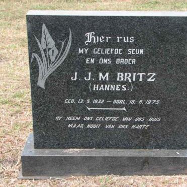 BRITZ J.J.M. 1932-1975