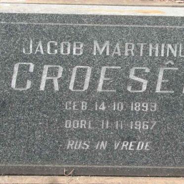 CROESÉR Jacob Marthinus 1893-1967