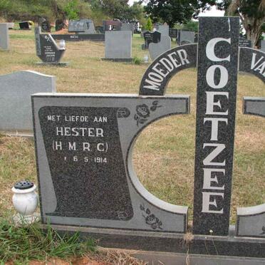 COETZEE H.M.R.C. 1914-