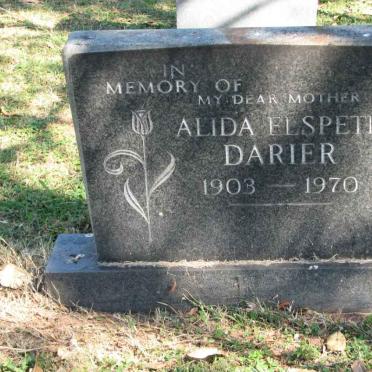 DARIER Alida Elspeth 1903-1970