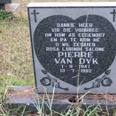 DYK Pierre, van 1947-1992