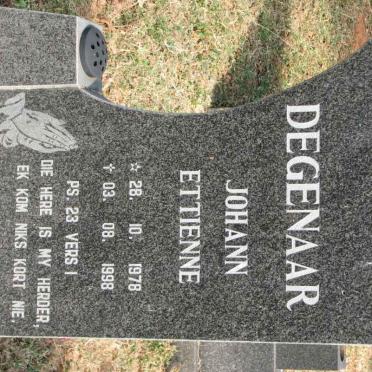 DEGENAAR Johann Ettienne 1978-1998