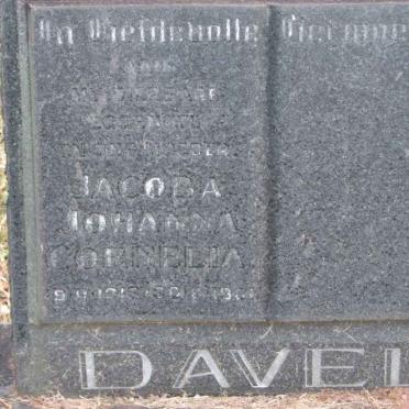 DAVEL Jacoba Johanna Cornelia 19?-196?