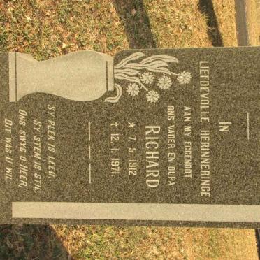 DICKSON Richard 1912-1971
