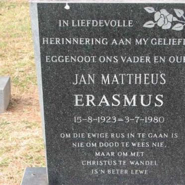 ERASMUS Jan Mattheus 1923-1980
