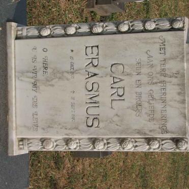 ERASMUS Carl 1955-1972