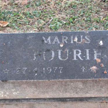 FOURIE Marius 1977-1979
