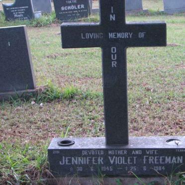 FREEMAN Jennifer Violet 1945-1984
