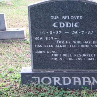 JORDAAN Eddie 1937-1982