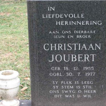 JOUBERT Christiaan 1955-1977