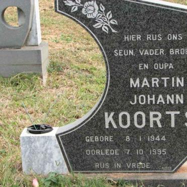 KOORTS Martin Johann 1944-1995