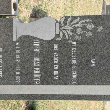 KRÜGER Elbert Lucas 1912-1972