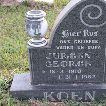 KOEN Jurgen George 1910-1983