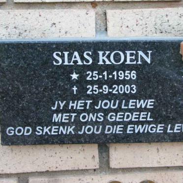 KOEN Sias 1956-2003