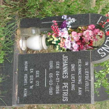 LOURENS Johannes Petrus 1956-1987