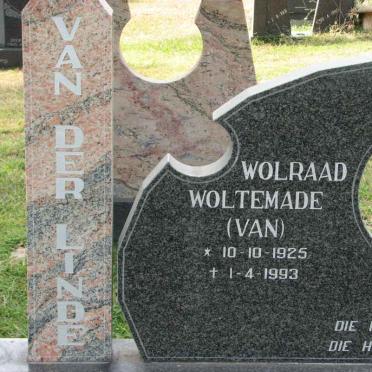 LINDE  Wolraad Waltemade, van der 1925-1993