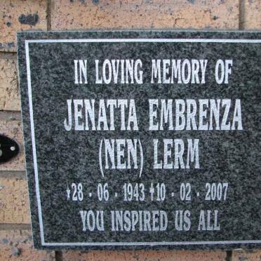 LERM Jenatta Embrenze 1943-2007