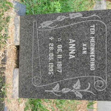 NEETHLING Anna 1917-1995