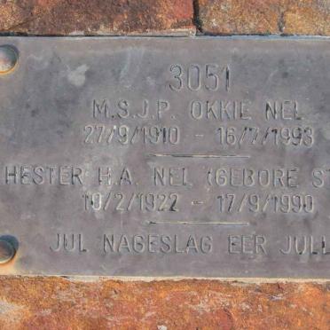 NEL M.S.J.P. 1910-1993 &amp; Hester H.A. STRÖH 1922-1990