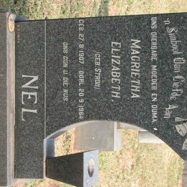 NEL Magrietha Elizabeth nee STROH 1907-1964