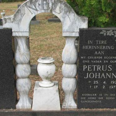 NEL Petrus Johannes 1925-1978