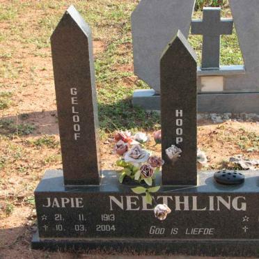 NEETHLING Japie 1913-2004 &amp; Elsie 1921-