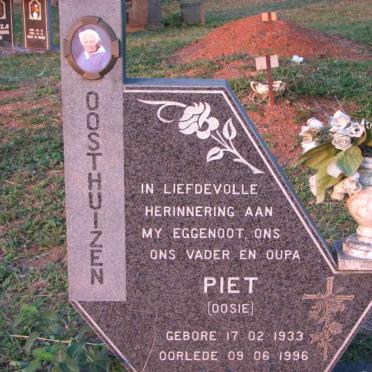 OOSTHUIZEN Piet 1933-1996