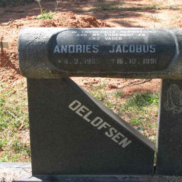 OELOFSEN Andries Jacobus 1955-1991