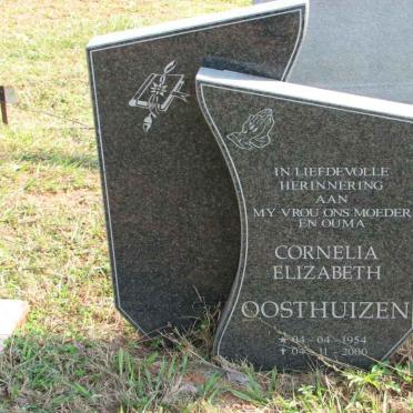 OOSTHUIZEN Cornelia Elizabeth 1954-2000