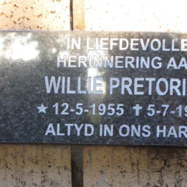 PRETORIUS Willie 1955-1998