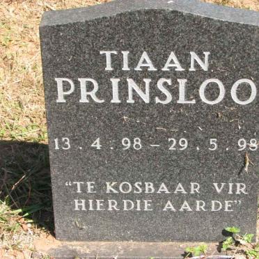 PRINSLOO Tiaan 1998-1998