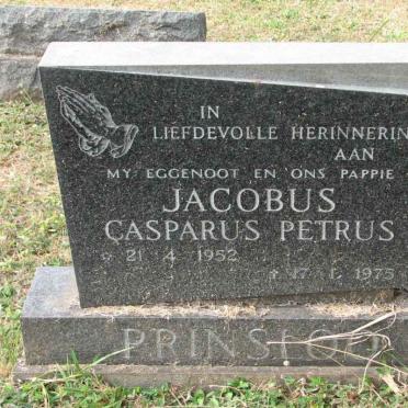 PRINSLOO Jacobus Casparus Petrus 1952-1975