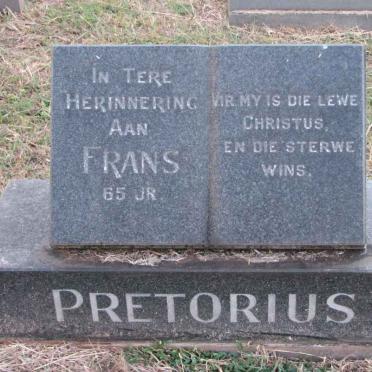 PRETORIUS Frans