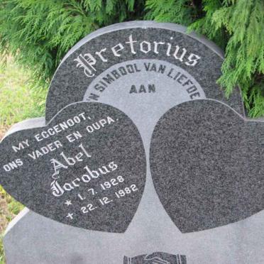 PRETORIUS Abel Jacobus 1928-1982
