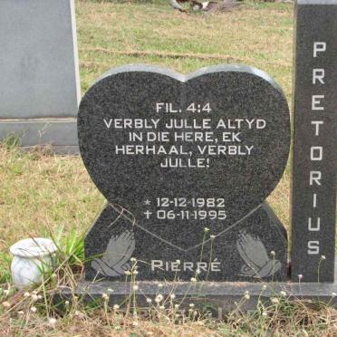 PRETORIUS Pierré 1982-1995