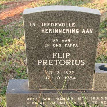 PRETORIUS Flip 1935-1984