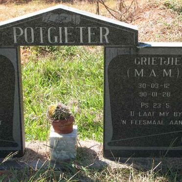 POTGIETER M.A.M. 1930-1990