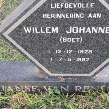 RENSBURG Willem Johannes, Janse van 1928-1982