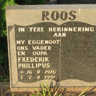 ROOS Frederik Phillipus 1915-1991