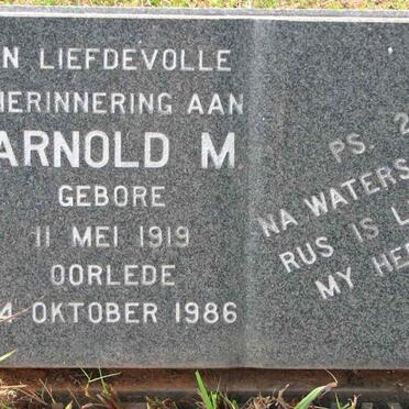 ROUX Arnold M., le 1919-1986