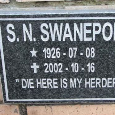 SWANEPOEL S.N. 1926-2002
