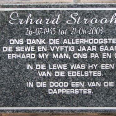 STROOH Erhard 1945-2003