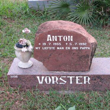 VORSTER Anton 1955-1992