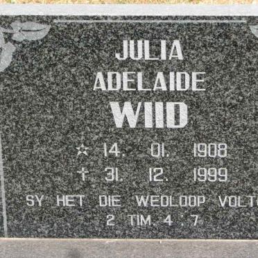 WIID Julia Adelaide 1908-1999